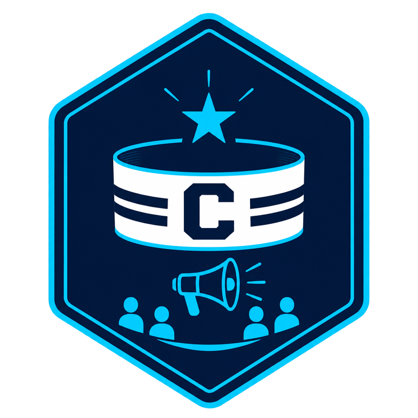 Captain badge — a captain's armband with a star
