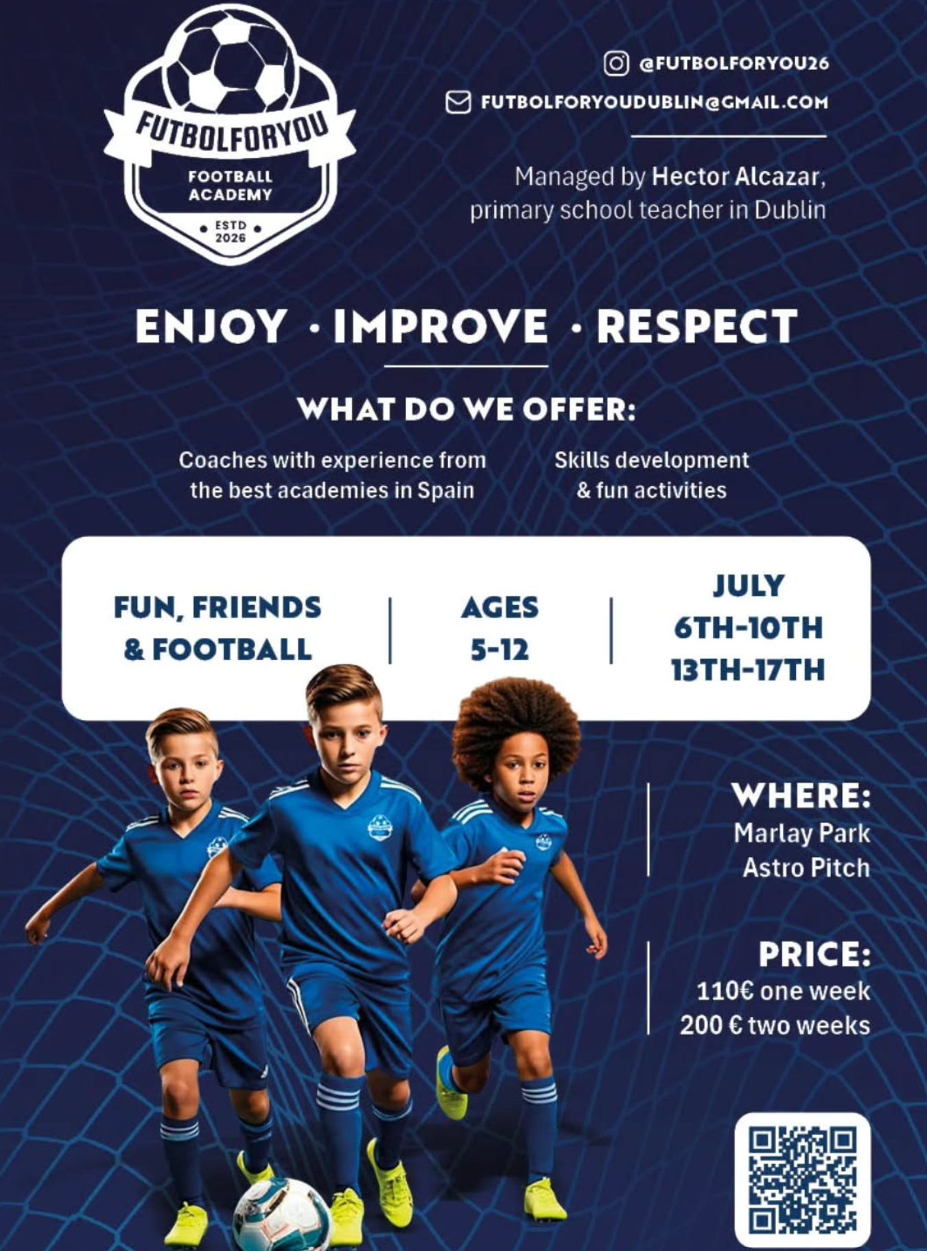 July camp flyer